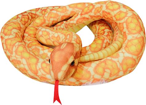 Buy ZONICE Snake Stuffed Animal, Lifelike Stuffed Plush Large Snake ...