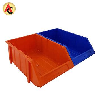 Heavy-duty rack storage bin is mountable, stackable