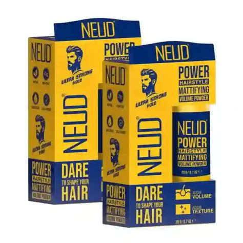 NEUD Hairstyle Mattifying Volume Powder Wax - Ultrastrong Transparent ...