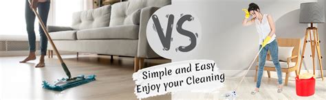 VYAPTI Wet and Dry Cleaning Flat Microfiber Floor Cleaning Mop with ...