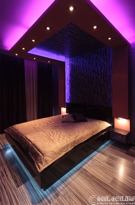 cool bedroom ideas with led lights