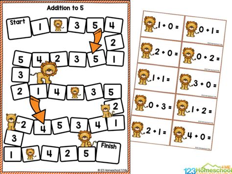 Image result for Addition Math Games Printable