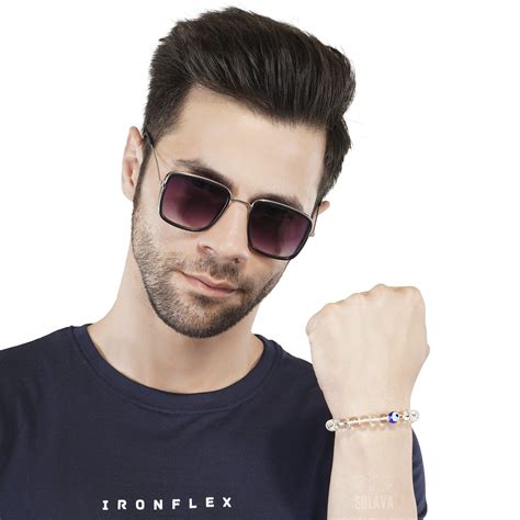Buy Original Clear Quartz Bracelet with Evil Eye – SOLAVA WORLD