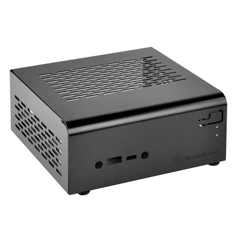 Amazon.in: Buy SilverStone Technologies VT01B Mini-STX Computer Case ...