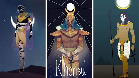 Khonsu: Egyptian God of the Moon - Gobookmart