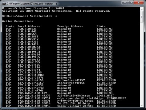 Image result for Cmd Netstat