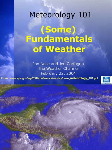 Image result for Meteorology Lessons