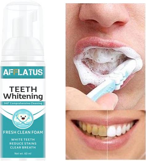 Afflatus Teeth Whitening Mousse Foam To Deeply Cleaning Gums, Stain ...