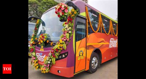 50 E-buses To Finally Join Msrtc’s Fleet By Mid-jan | Pune News - Times ...