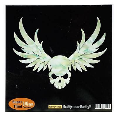Buy Winged Skull WP Inlay Sticker Decal For Guitar & Bass Online at ...