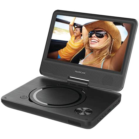 Ematic ED929D 9" Dual Screen Portable DVD Player with Dual DVD Players ...