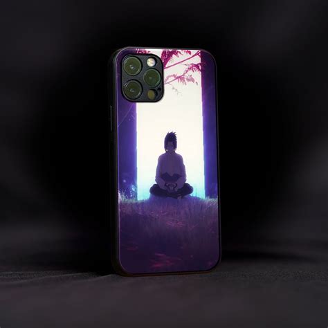 Calm Sasuke Uchiha Glass Case – CASIME