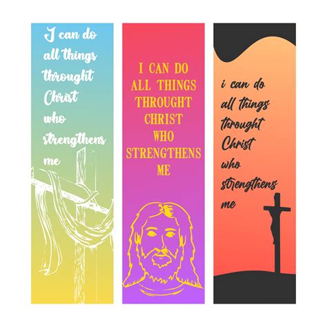 Christian Bookmarks Free Printable