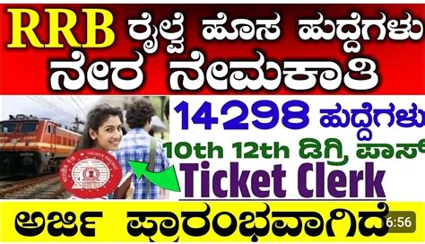 Latest Indian Railway department New Latest TC Job Recruitment- New ...