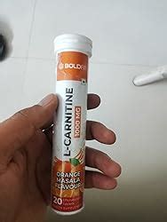 Boldfit L Carnitine Tartrate Effervescent Tablets l Carnitine Tablets ...
