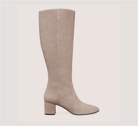 Stuart Weitzman Ariana 60 Zip Boot The Sw Outlet In Topo | ModeSens