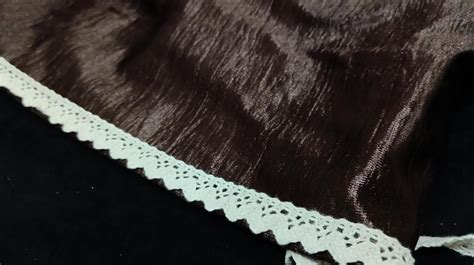 Off White Cotton Joiner Lace for Dupatta, Sarees, Suits, Chunni and ...