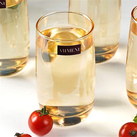 Golden Aura Water Glasses – The Artment