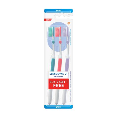 Buy Sensodyne Multicare Toothbrush - flexible neck for soft & gentle ...