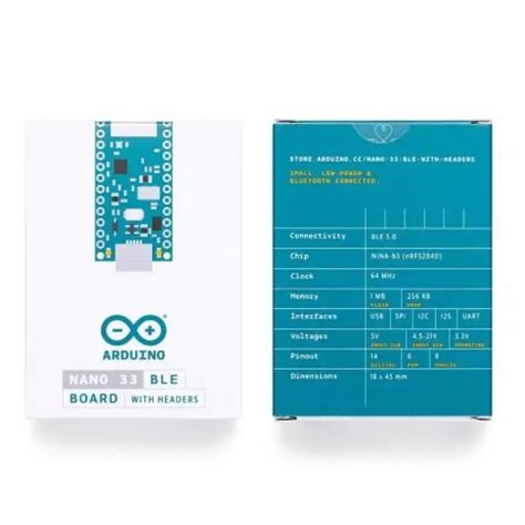 Original ARDUINO NANO 33 BLE Board (Without Header)