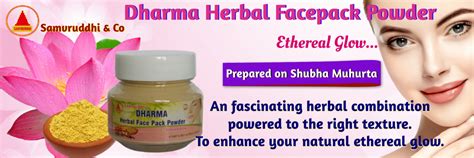 Dharma Face Pack Powder – Samvruddhi Wellness Products