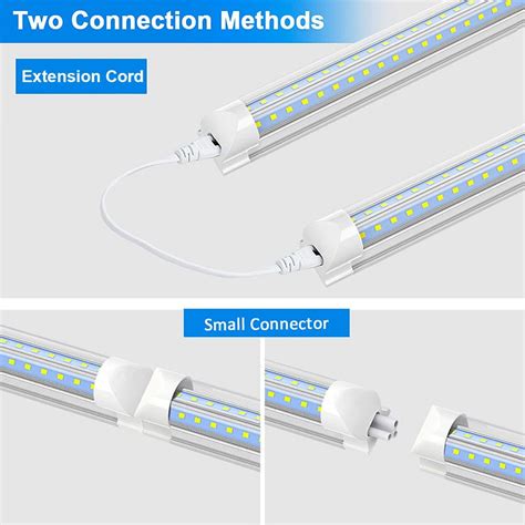 CNSUNWAY 4FT LED Shop Light, 40W 5000K Daylight T8 India | Ubuy
