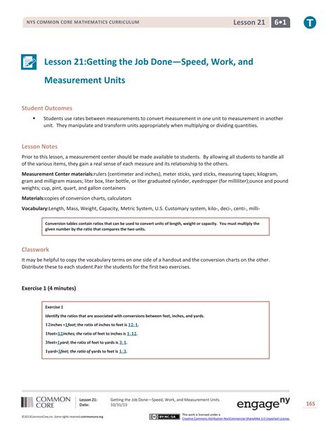 G6 m1-c-lesson 21-t | DOCX - ratio of yards to feet