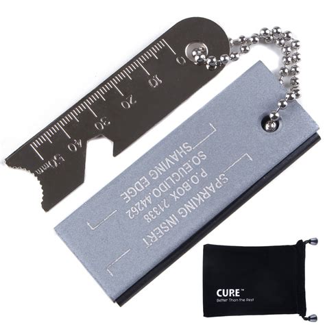 CURE CURE-FS2 Fire Starter, Flint, Magnesium Rod, Aluminum, Ferrocerium ...