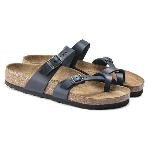Mayari Oiled Leather in Color Blue | BIRKENSTOCK US