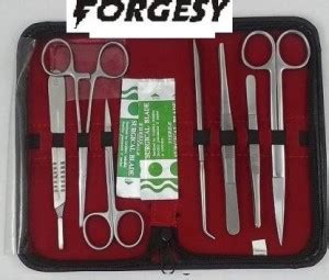 Forgesy Student Dissection Kit COMPREHENSIVE Utility Forceps Utility ...
