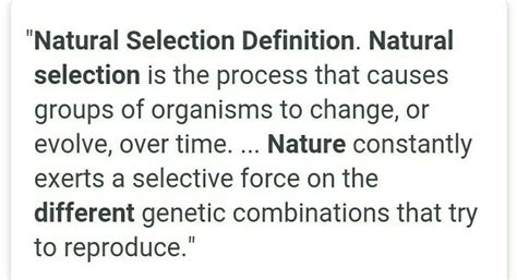 Define natural selection. explain different types of natural selection ...