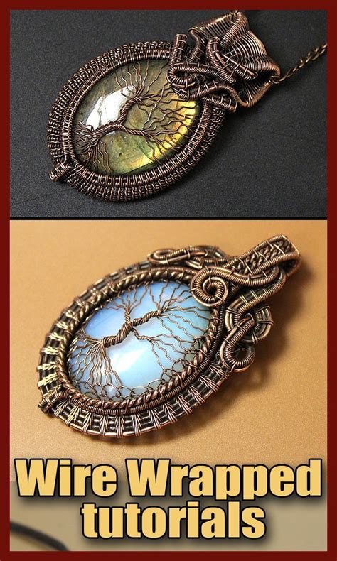 Image result for Wire Wrapped Agate Tree of Life Tutorial