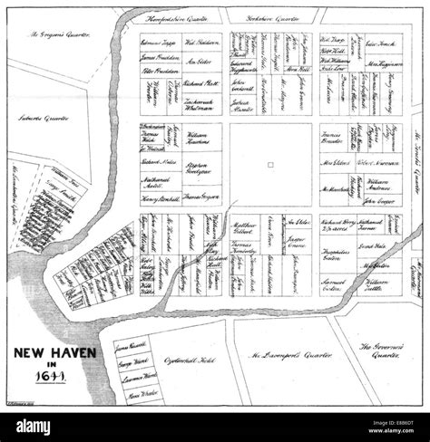 New haven map hi-res stock photography and images - Alamy