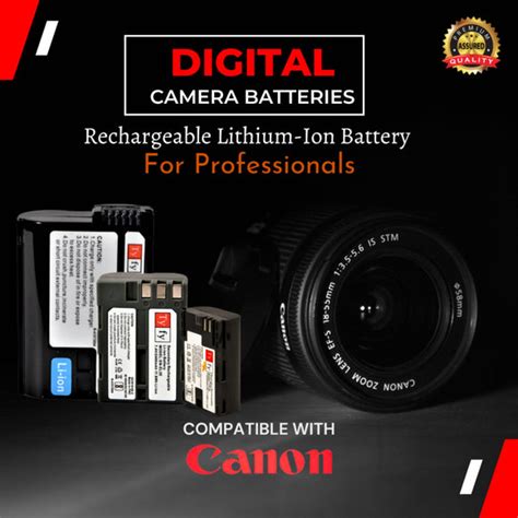Tyfy BP 911/914/915 4000mAh Rechargeable camera batteries for Canon ca ...