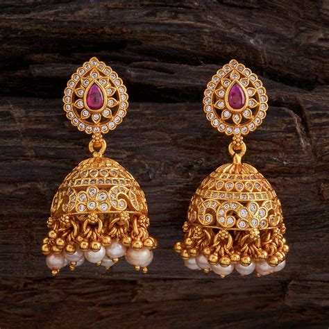 Exquisite Silver Temple Earrings| Heritage Silver Temple Jewellery