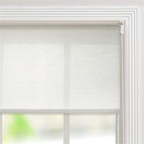 Buy DECO WINDOW Off-White Sheer Roller Blind - 37x84" from Deco Window ...