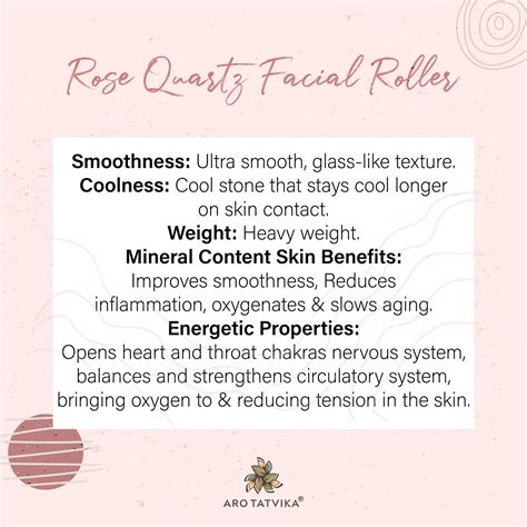 ROSE QUARTZ FACIAL ROLLER – Arotatvika