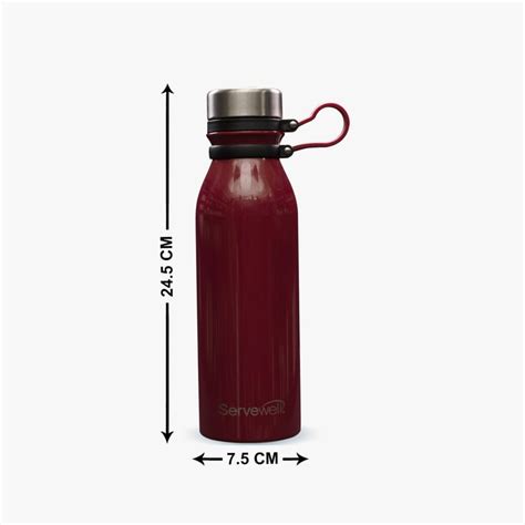 Buy SERVEWELL Laguna Solid Vacuum Bottle- 600 ml from Servewell at just ...