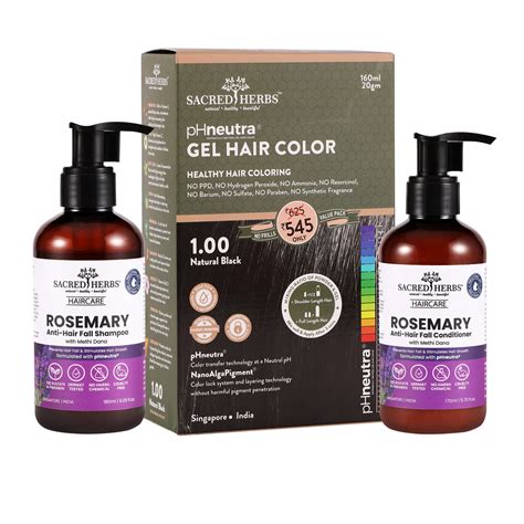 Rosemary Methi Dana Hair Care : Complete Hair Color Value Pack – Sacred ...