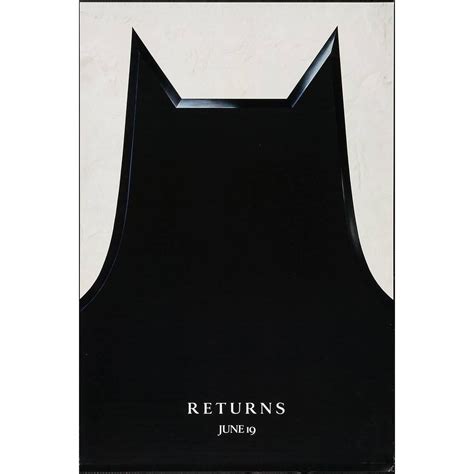 "Batman Returns" Film Poster, 1992 For Sale at 1stDibs | batman returns ...