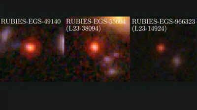 James Webb Space Telescope's latest discovery: “Little red dots" from ...