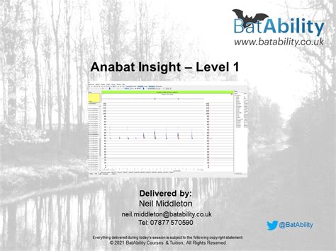 Image result for Anabat Insight Tutorial PDF