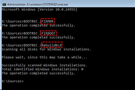 Image result for Repair MBR Command