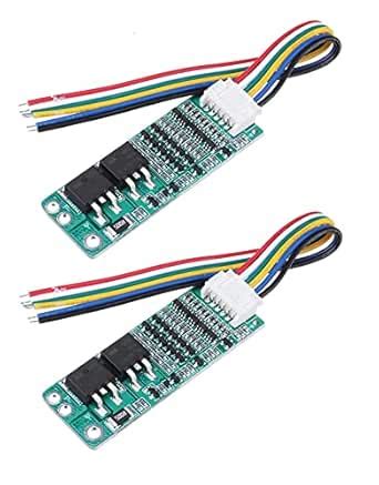 INVENTO 2pcs 5S 18.5V 21V 15A Li-ion Lithium Battery BMS 18650 Charging ...