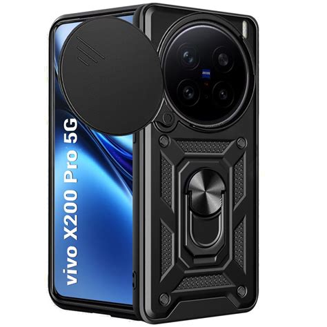 TheGiftKart Tough Armor Bumper Back Cover Case for Vivo X200 Pro 5G ...