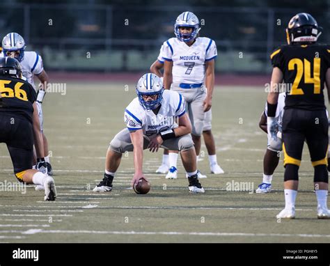 Football action with McQueen High School at Enterprise in Redding ...