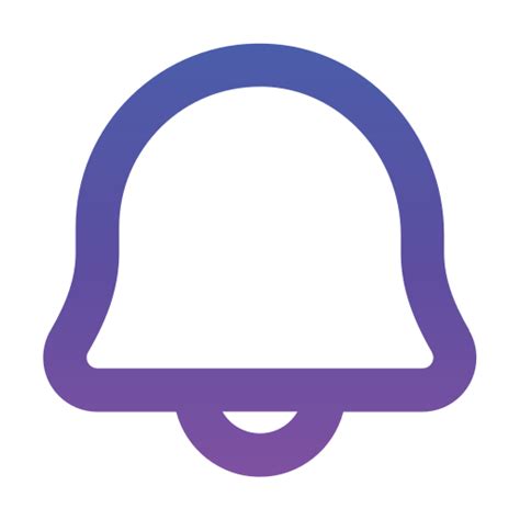 Notifications Generic gradient outline icon | Freepik