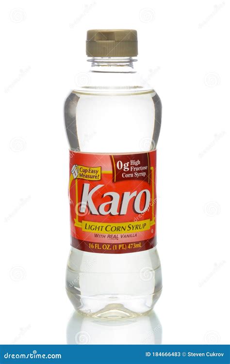 Karo Light Corn Syrup editorial stock photo. Image of karo - 184666483