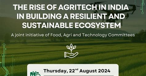 IFCCI Webinar on The Rise of Agritech in India in Buliding a Resilient ...