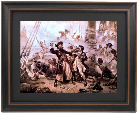 Alcott Hill® The Capture Of The Pirate Blackbeard By Jean Leon Gerome ...